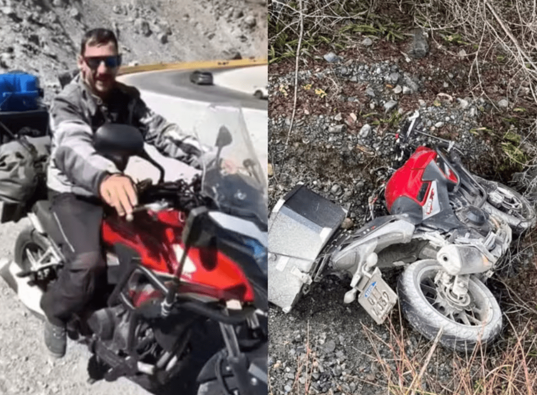 Brasileiro que viajou o mundo de moto morre em colisão com ônibus no Chile