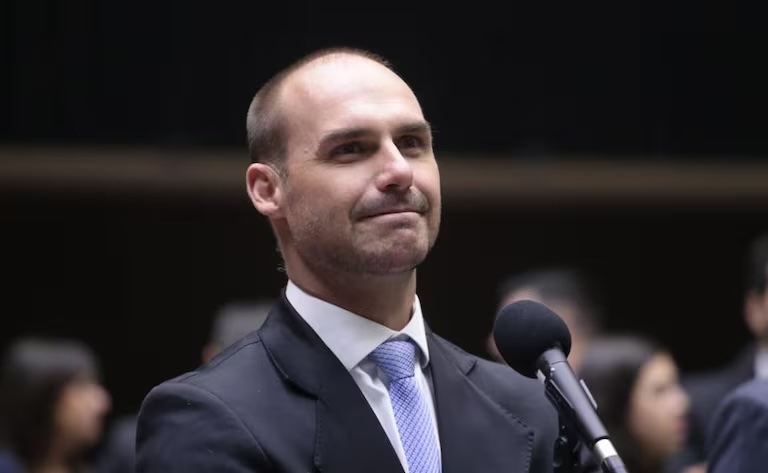 Eduardo Bolsonaro diz ter se reunido com secretário do Tesouro dos Estados Unidos