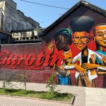 Mural do grupo Os Garotin na cidade natal de São Gonçalo é o retrato da realização de um sonho possível