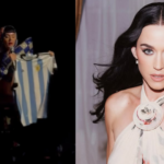 'Os brasileiros vão ficar muito bravos', diz Katy Perry ao levantar camisa da seleção argentina; veja vídeo