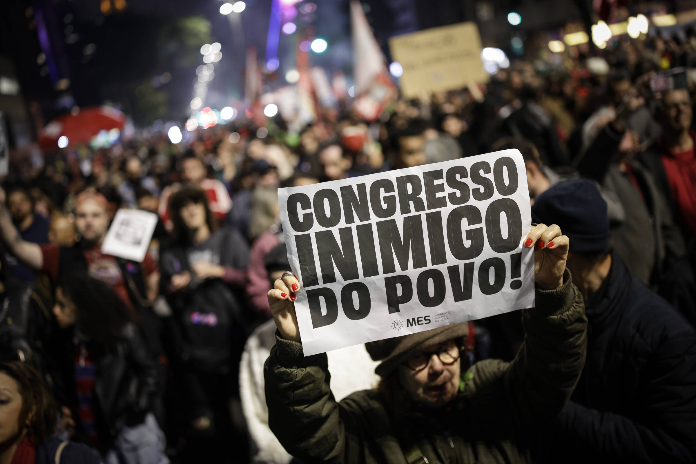 Atos da esquerda miram Congresso e PEC da Blindagem - 20/09/2025 - Poder
