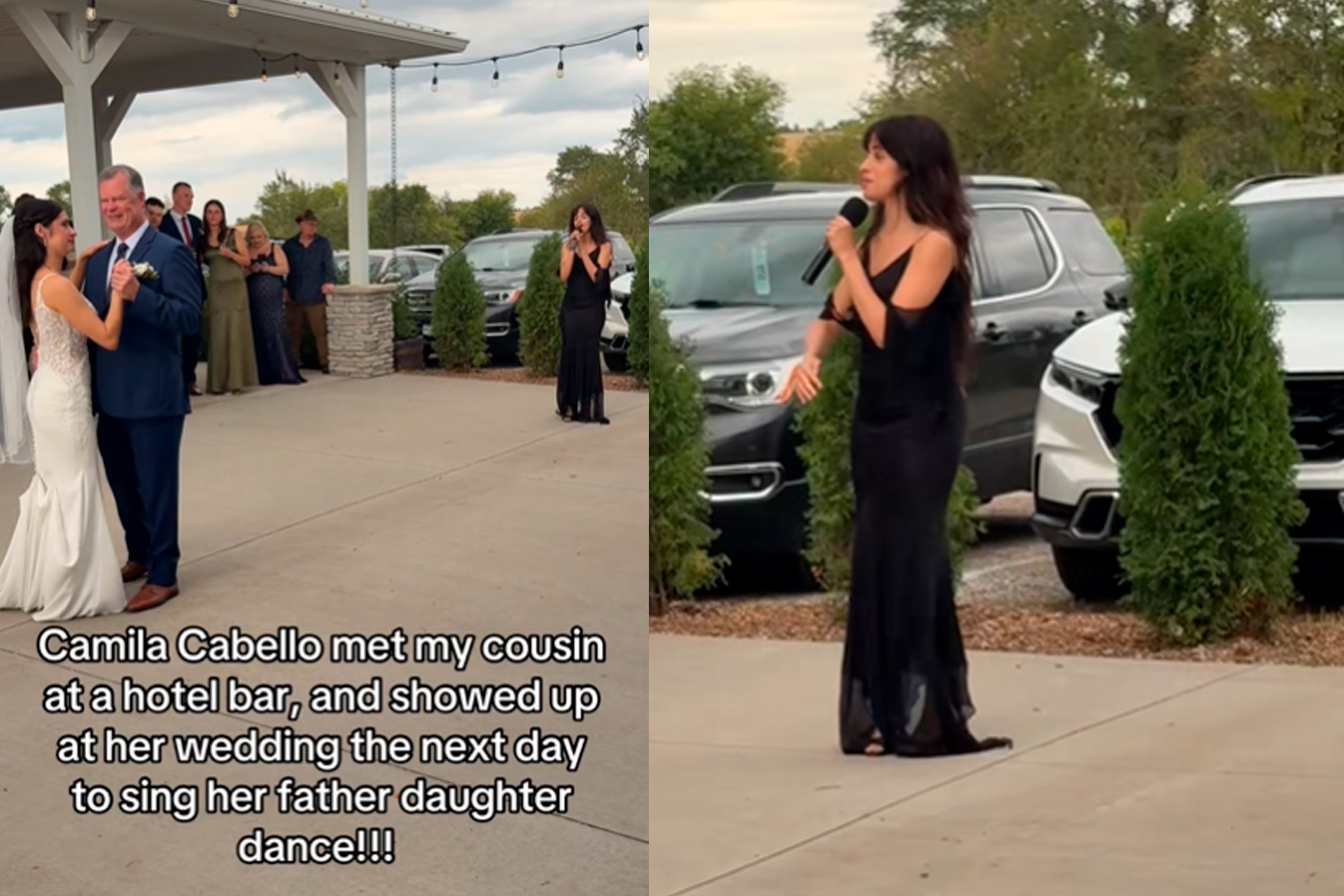 Camila Cabello canta em casamento de fã