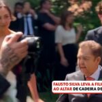 De cadeira de rodas, Faustão leva filha ao altar em casamento neste sábado