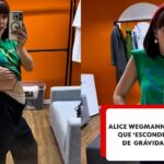 Esqueceram a barriga de grávida da Solange, de 'Vale Tudo'? Alice Wegmann mostra calça que causou polêmica
