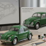 Veja como fazer a trend do carro em miniatura com IA