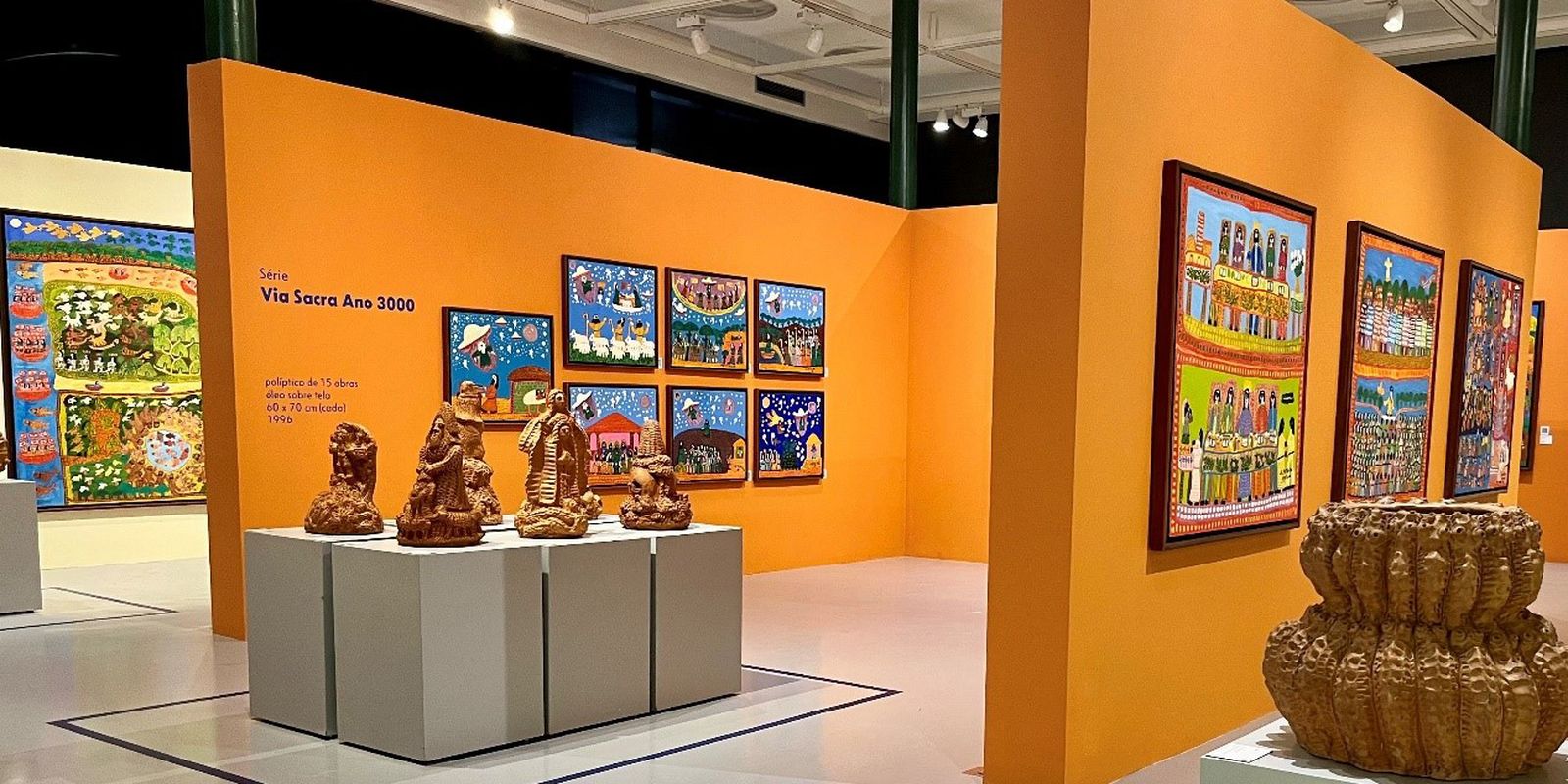 Exposição em Fortaleza retrata vida e obra de Antônio Poteiro Exposição em Fortaleza retrata vida e obra de Antônio Poteiro