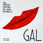 Lábios vermelhos de Gal Costa estão na capa de álbum ao vivo póstumo como impagável assinatura visual da cantora