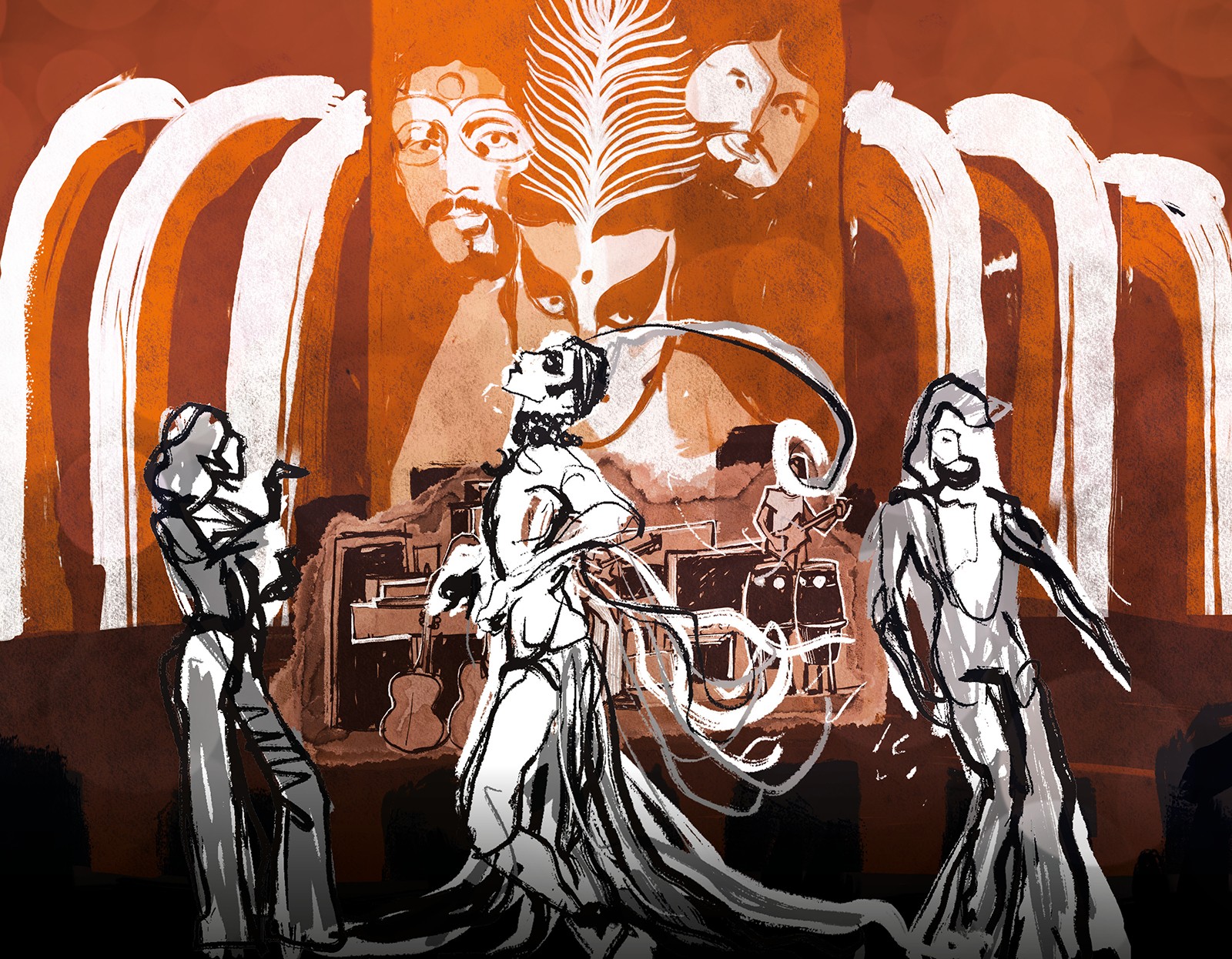 Série documental sobre grupo Secos & Molhados se vira no Série documental sobre grupo Secos & Molhados se vira no limite da produção