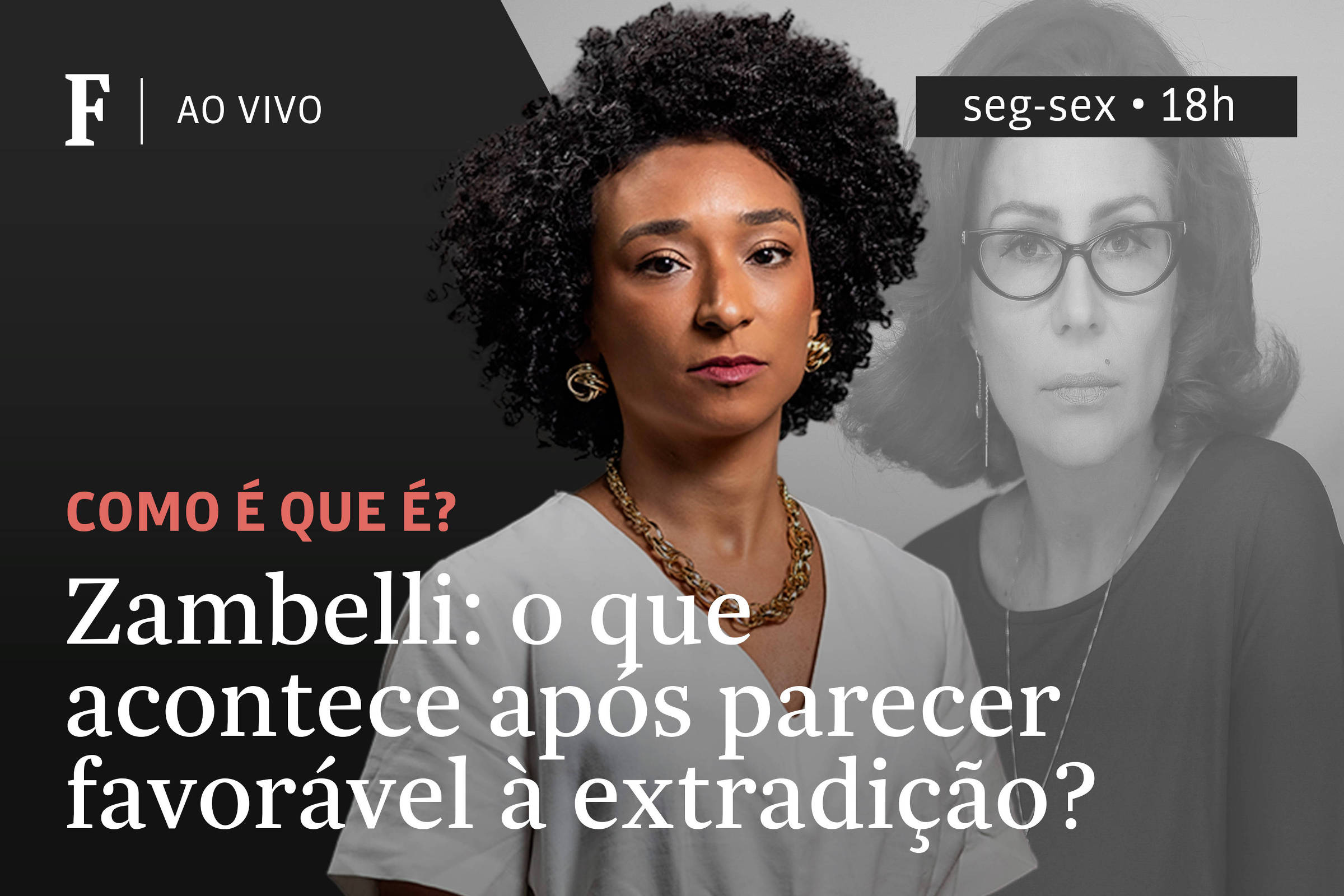 Zambelli: o que acontece após parecer favorável à extradição? - 23/10/2025 - Tv Folha