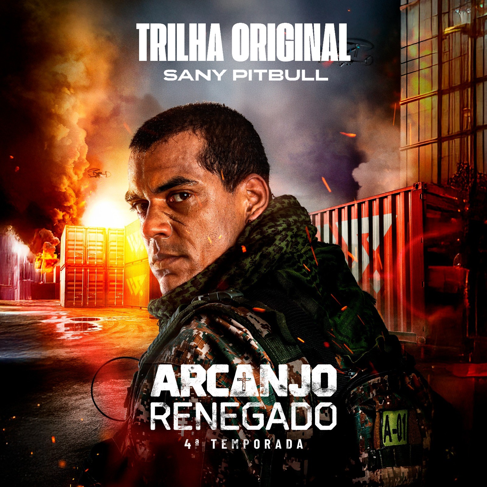 Sany Pitbull alinha 50 temas no álbum com a trilha sonora original da quarta temporada da série 'Arcanjo renegado'