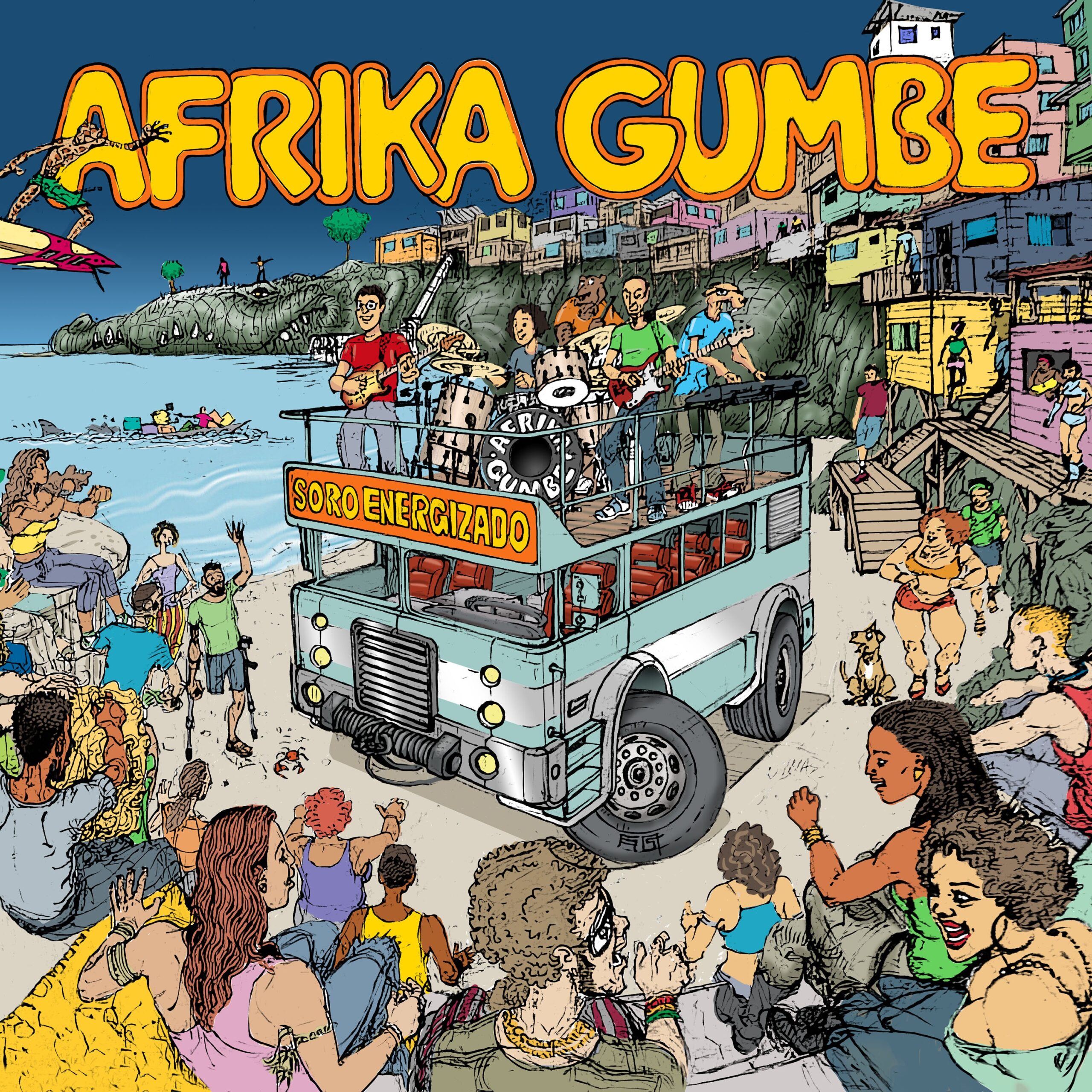 Afrika Gumbe aplica 'Soro energizado', primeiro álbum em 15 anos, com temas do Rappa e a participação de Lenine