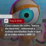 Cinco casas de vidro, 'banco de reservas', veteranos e outras novidades: tudo o que já se sabe sobre o BBB 26