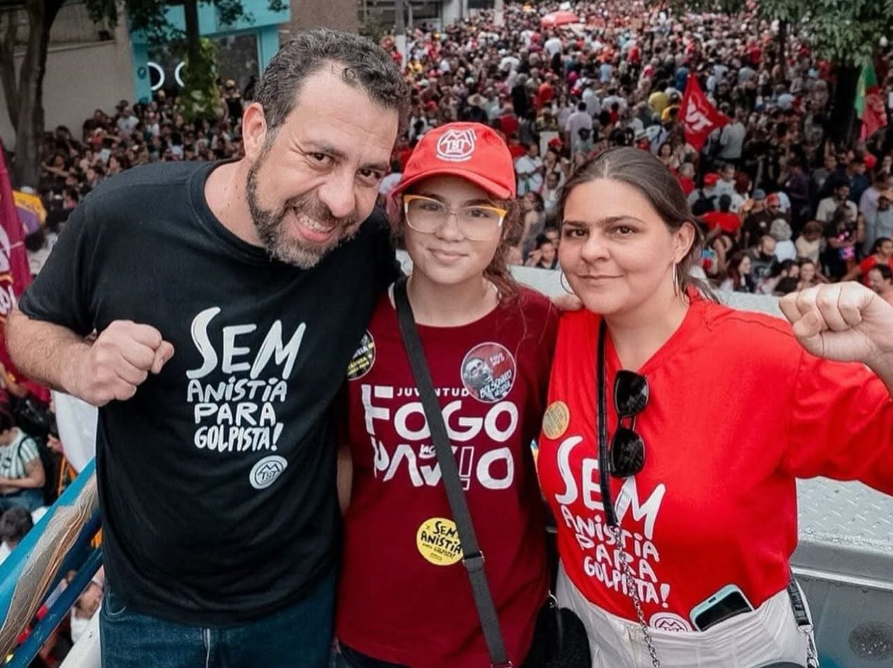 Esposa de Boulos anuncia pré-candidatura à Câmara dos Deputados em 2026