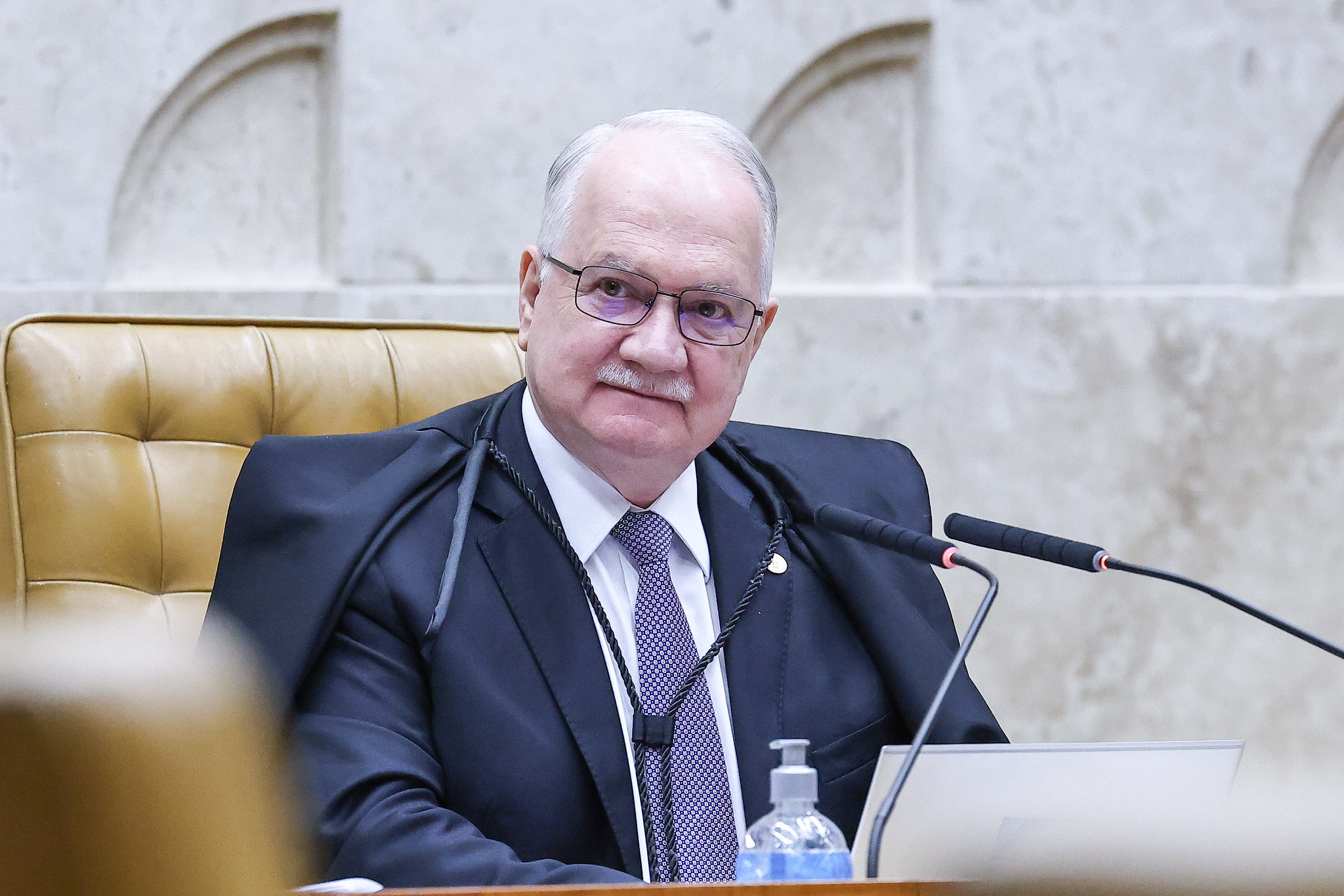 Fachin celebra fim da Magnitsky contra Moraes e afirma que STF não aceita ‘ameaças’