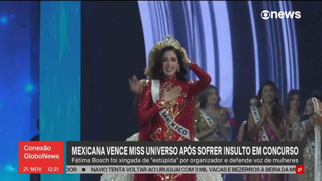 Miss Universo 2025 abandona programa após ser questionada sobre polêmicas Miss Universo 2025 abandona programa após ser questionada sobre polêmicas do concurso