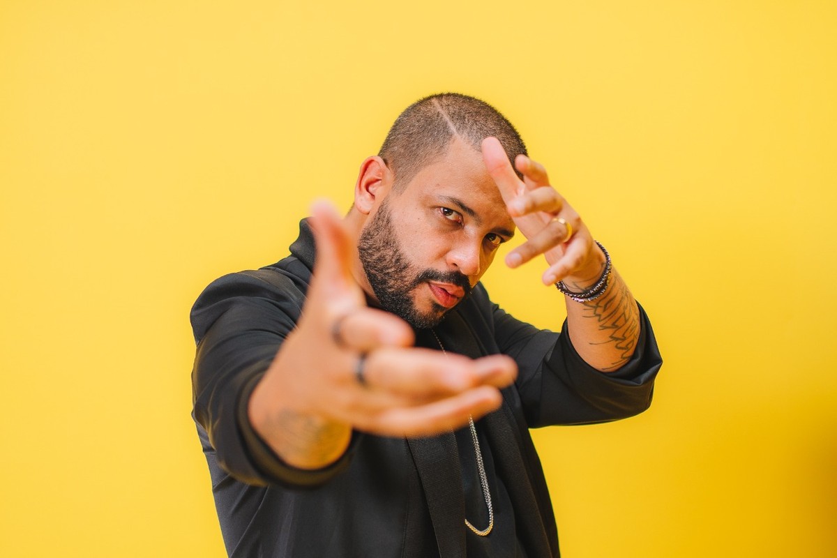 Projota é entrevistado no g1 Ouviu ao vivo desta quarta-feira (10)