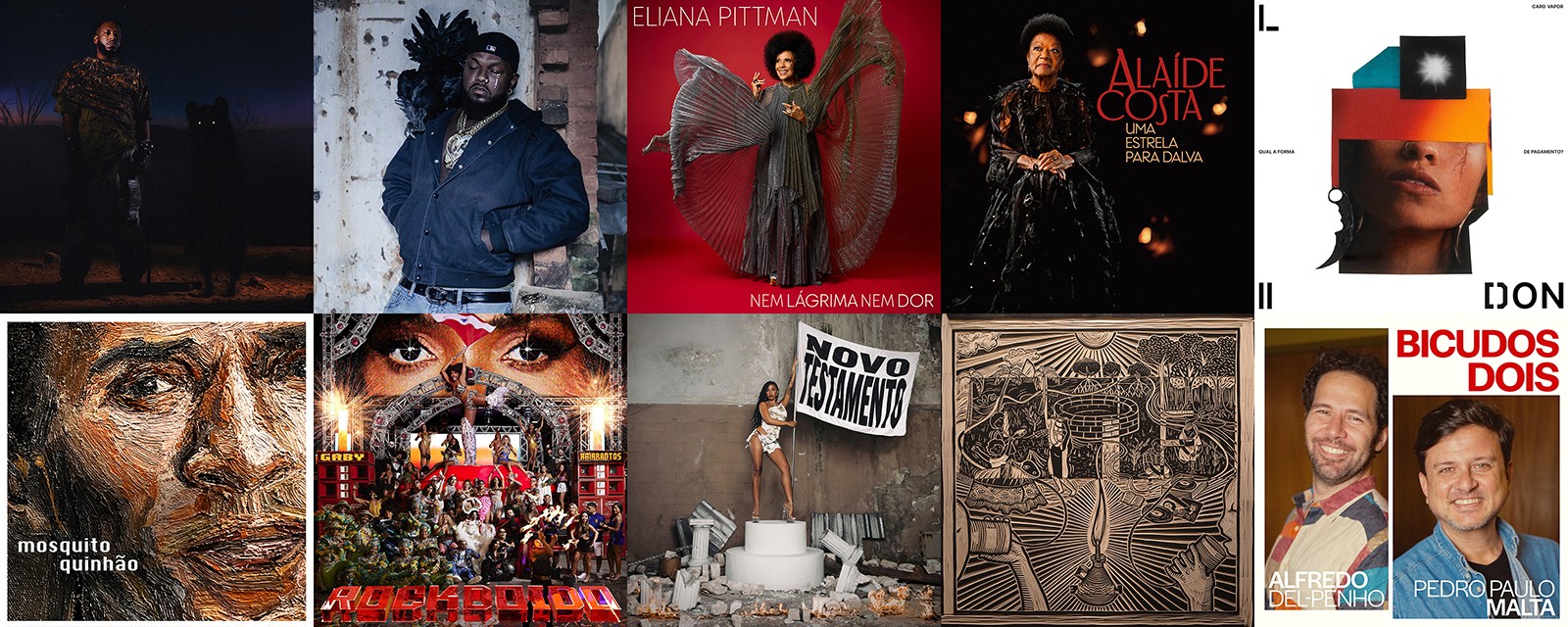 Retrospectiva 2025 – Dez álbuns  brasileiros que soaram afinados