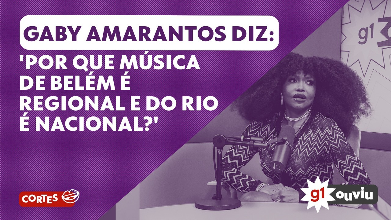 g1 Ouviu #321 – Gaby Amarantos questiona: ‘Por que a g1 Ouviu #321 - Gaby Amarantos questiona: 'Por que a música do Rio é nacional e a do Pará é regional?'