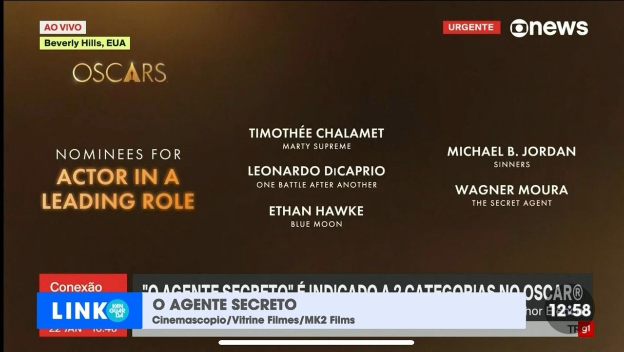 Indicado ao Oscar, diretor de fotografia correu para comprar passagem para comemorar no Brasil: 'Não queria ficar em Lisboa'