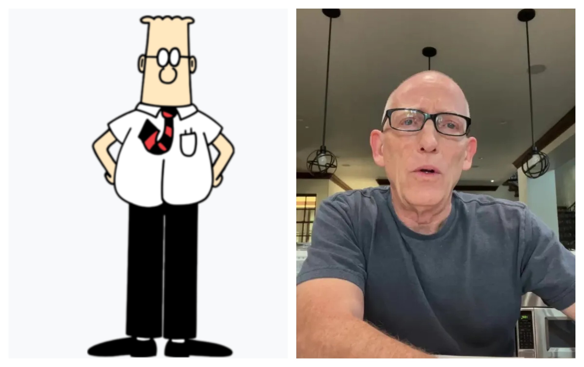 Scott Adams, criador do quadrinho ‘Dilbert’, morre aos 68 anos Scott Adams, criador do quadrinho 'Dilbert', morre aos 68 anos