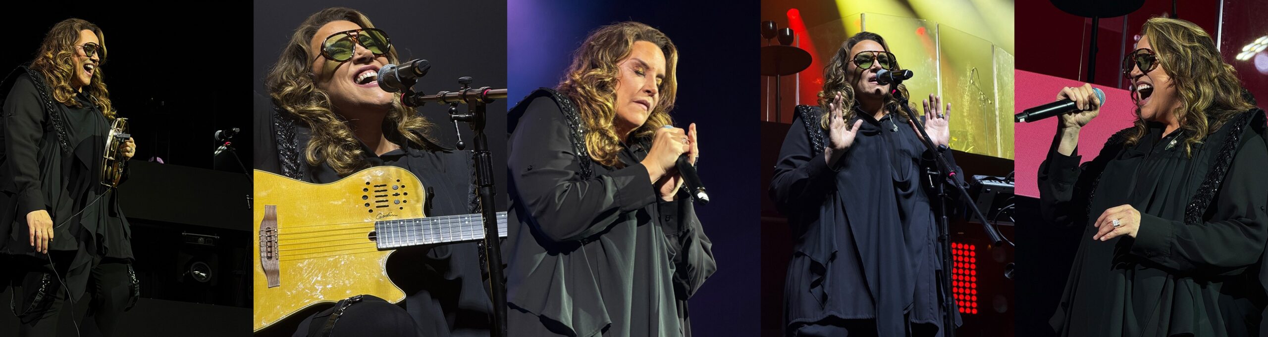 Uma noite com Ana Carolina entre lágrimas, sucessos, gritos e paixões...