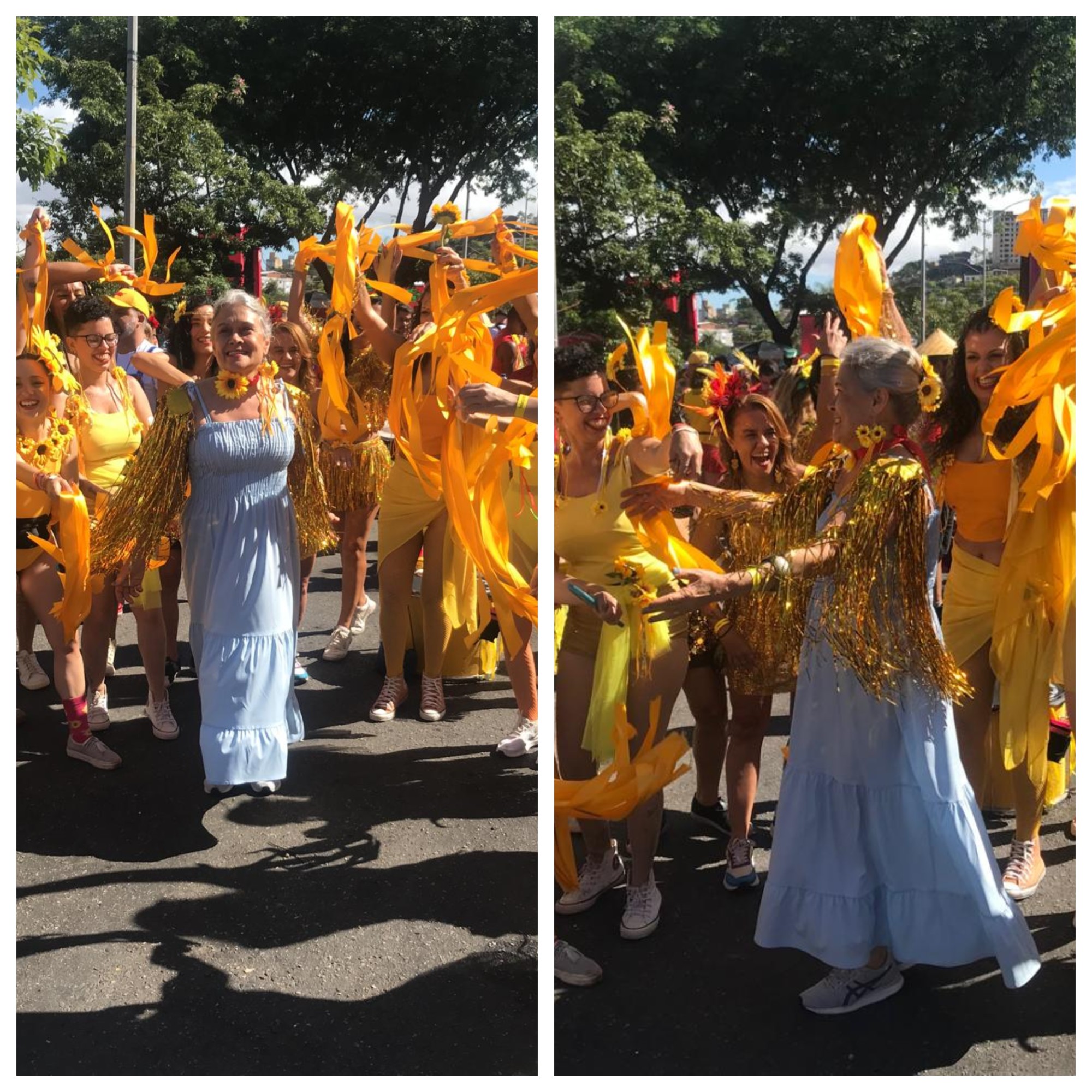 Duca Leal, musa do ‘Clube da Esquina’, desfila em bloco Duca Leal, musa do 'Clube da Esquina', desfila em bloco em homenagem a Lô Borges em MG