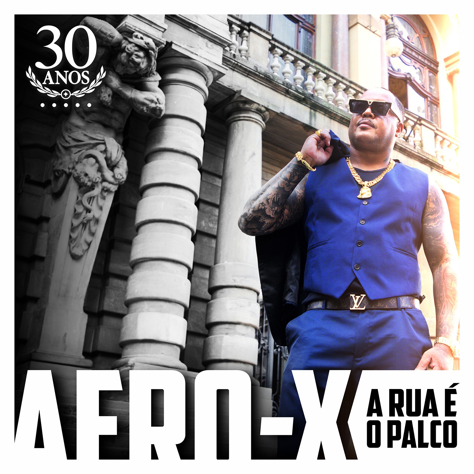 Rapper Afro-X vai do funk ao ijexá no álbum 'A rua é o palco' entre feats com Seu Jorge, Sampa Crew e Rappin' Hood
