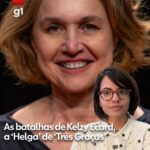 Antes de viver Helga em 'Três Graças', Kelzy Ecard enfrentou câncer agressivo que a fez perder 40 kg