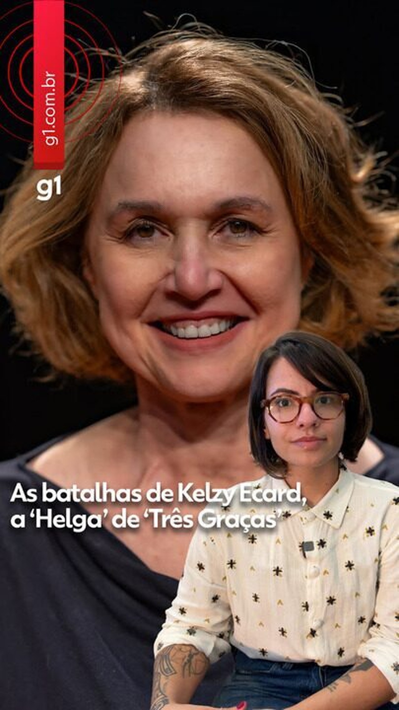 Antes de viver Helga em ‘Três Graças’, Kelzy Ecard enfrentou Antes de viver Helga em 'Três Graças', Kelzy Ecard enfrentou câncer agressivo que a fez perder 40 kg