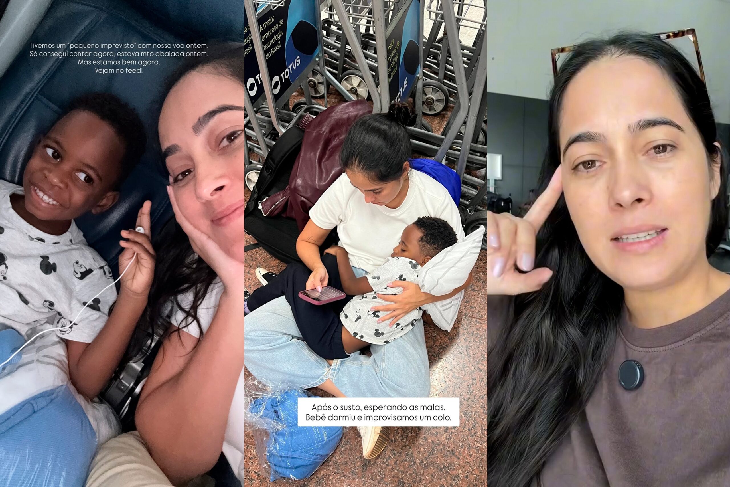 Influenciadora relata momentos de tensão após explosão de motor de Influenciadora relata momentos de tensão após explosão de motor de avião em SP: ‘Foi desesperador’