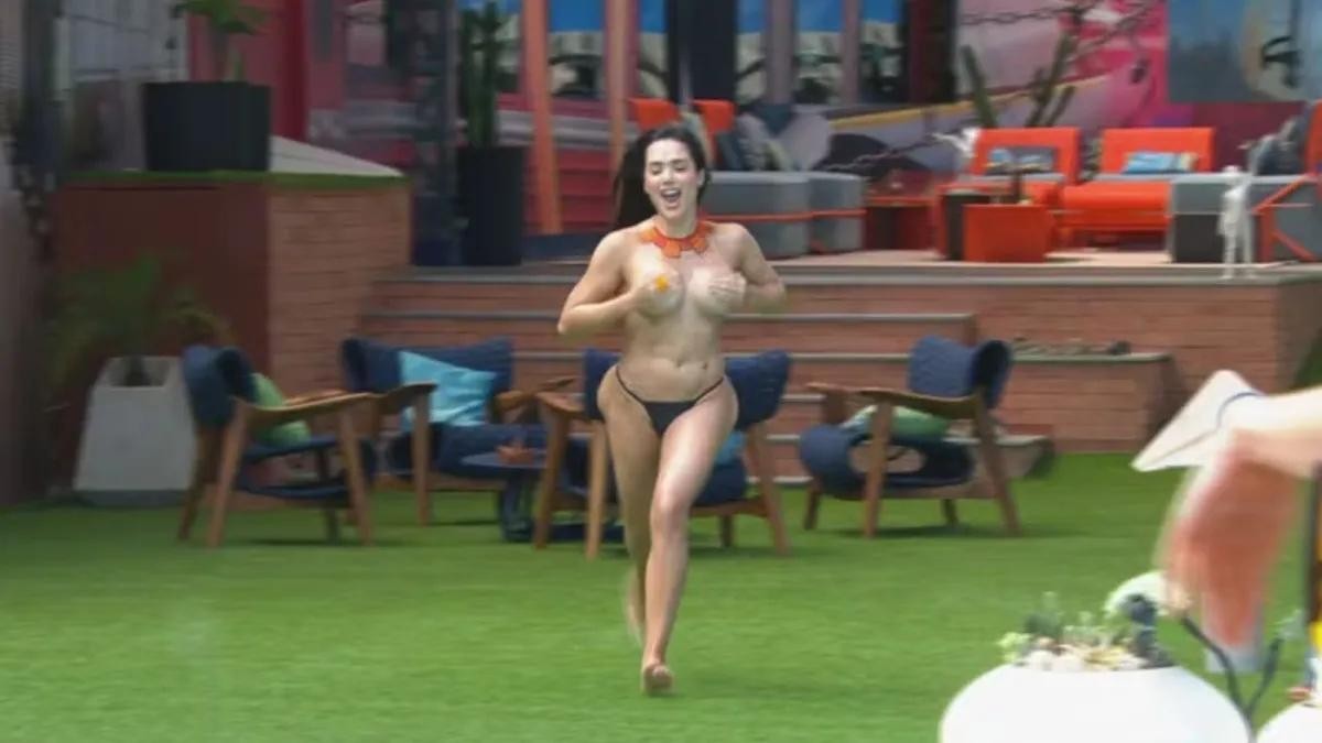 Não é só Jordana: relembre momentos com participantes do BBB pulando sem roupa na piscina