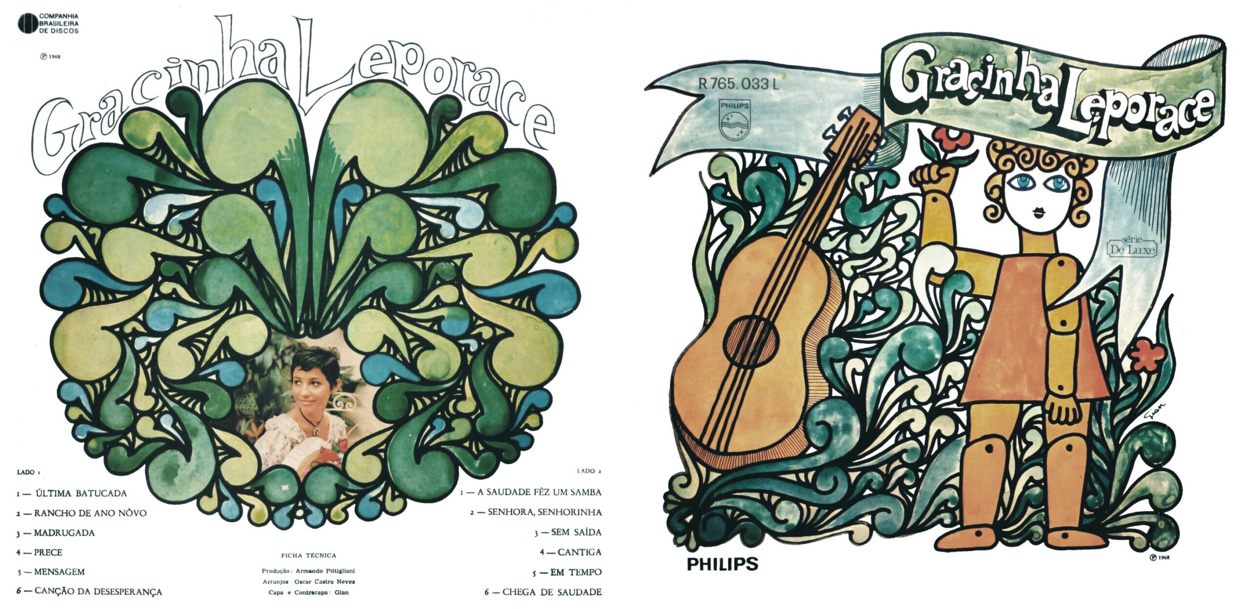 Único (raro) álbum solo da cantora Gracinha Leporace é reeditado Único (raro) álbum solo da cantora Gracinha Leporace é reeditado em LP no Brasil, 58 anos após o lançamento