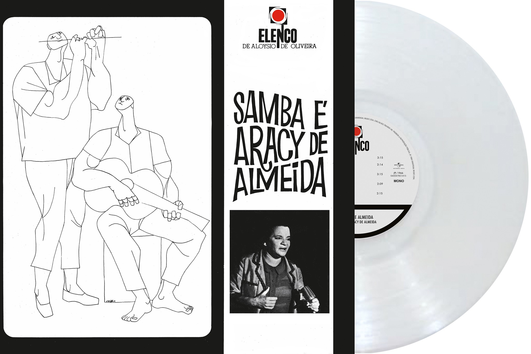 Álbum de Aracy de Almeida, lançado há 60 anos com Álbum de Aracy de Almeida, lançado há 60 anos com dez sambas, volta em LP
