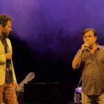 Alfredo Del-Penho e Pedro Paulo Malta formam uma dupla do 'telecoteco' na cena graciosa do show 'Bicudos dois'