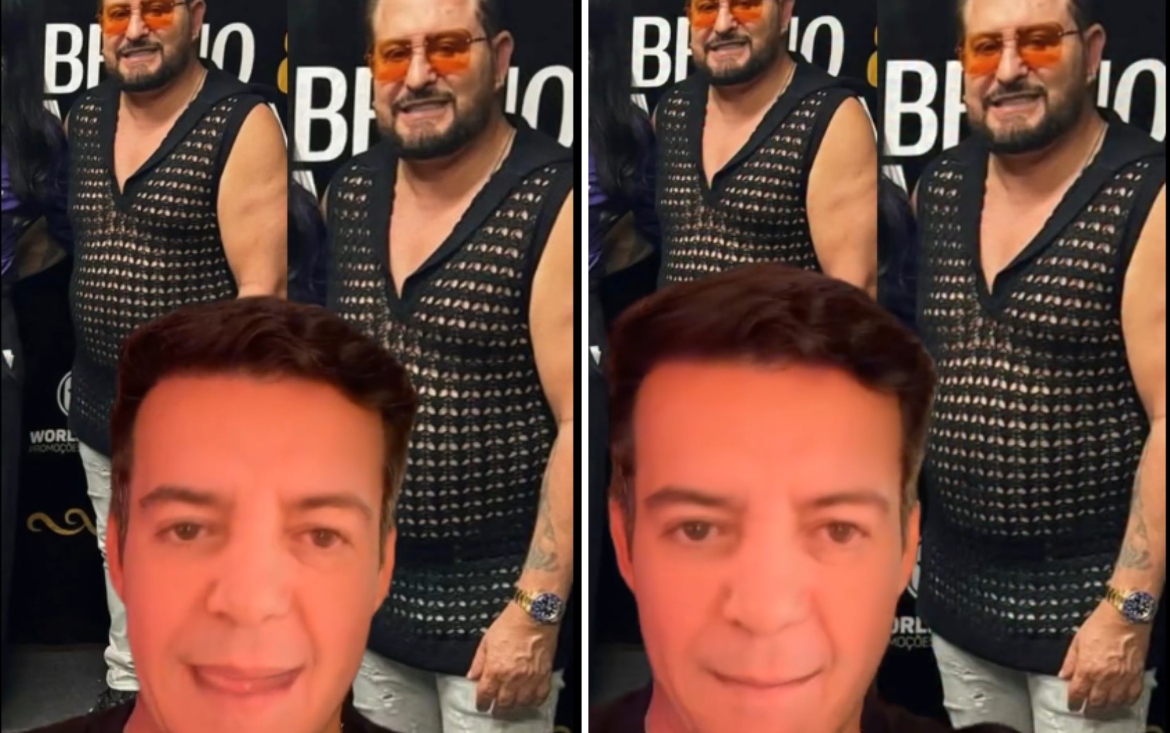 Look 'ousado' do cantor Marrone viraliza, e sertanejos fazem piadas nas redes sociais