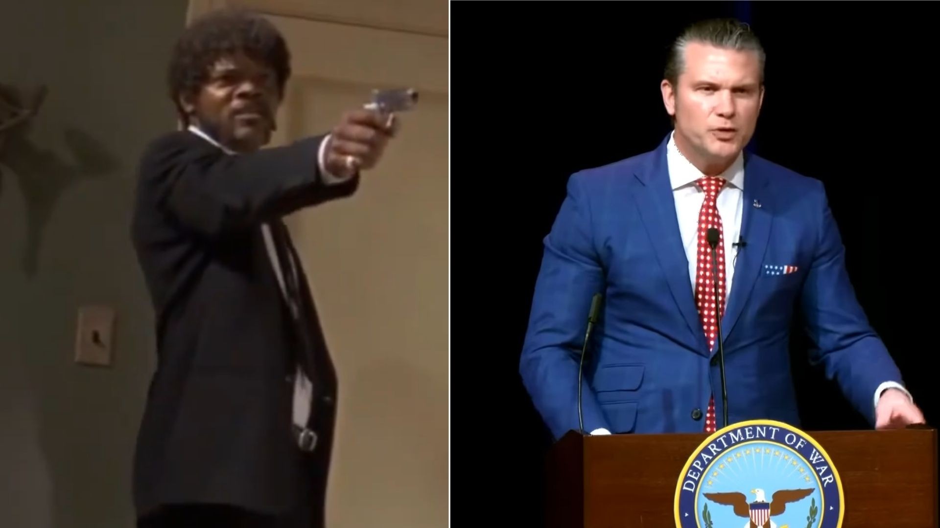 Secretário de Trump recita falso trecho bíblico de ‘Pulp Fiction’ Secretário de Trump recita falso trecho bíblico de 'Pulp Fiction' em discurso religioso nos EUA; VÍDEO