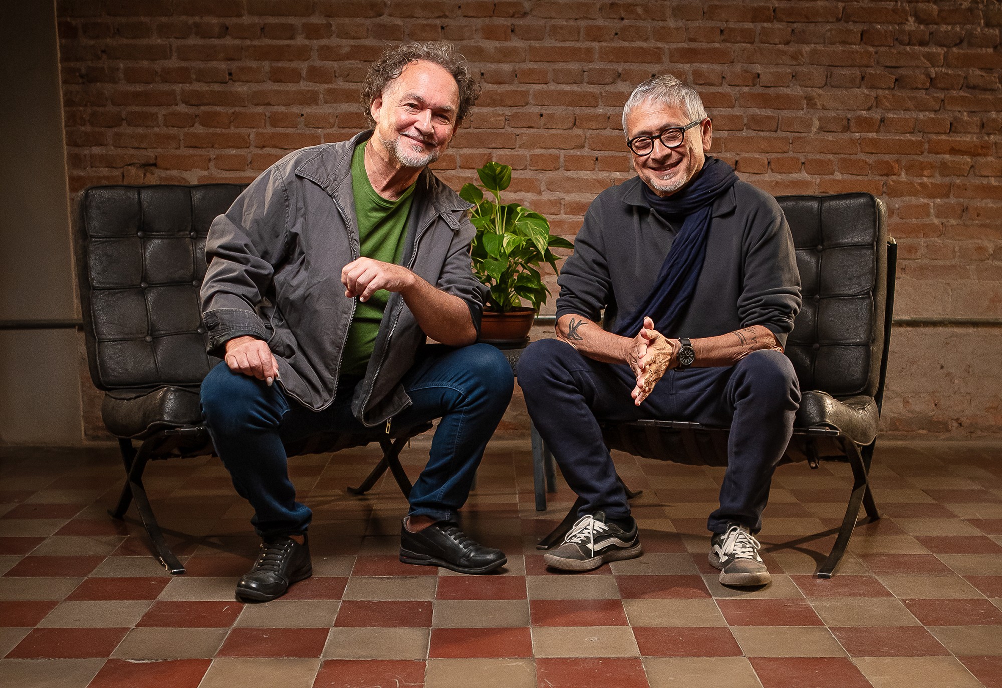 Claudio Nucci e Zé Renato gravam álbum em dupla, 'Som-Palavra-Cor', 41 anos após o disco 'Pelo sim pelo não'