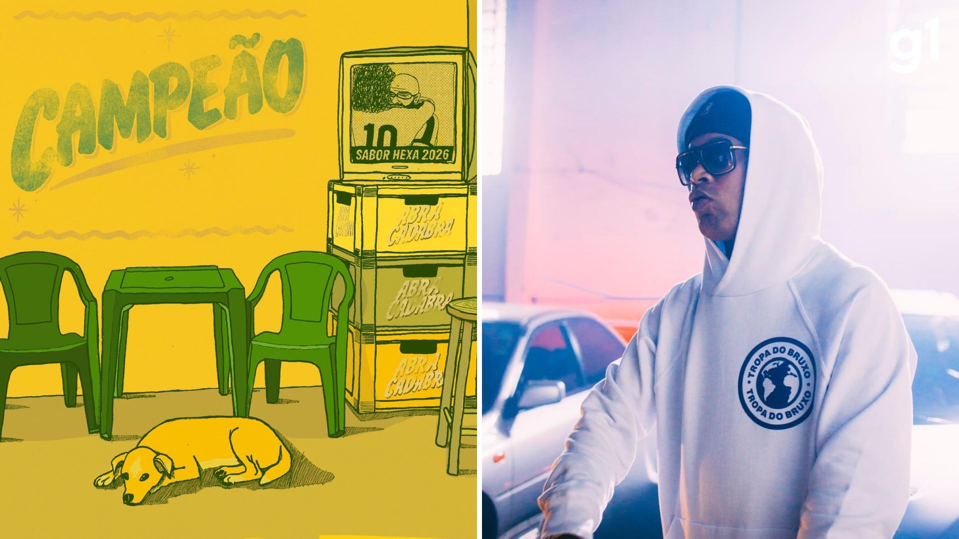 ‘Campeão’: em clima de Copa do Mundo, coletivo de Ronaldinho 'Campeão': em clima de Copa do Mundo, coletivo de Ronaldinho Gaúcho lança álbum musical com 16 faixas inéditas