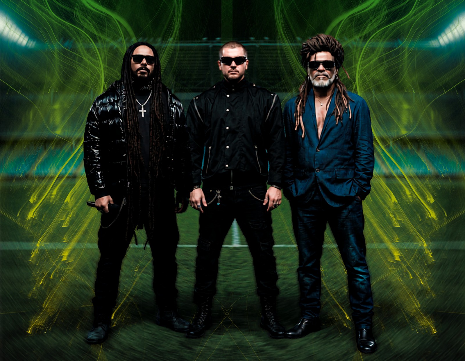 Carlinhos Brown, DJ Bruno Martini e Marcelo Falcão tentam gol no campo musical com 'Eu me chamo Brasil'