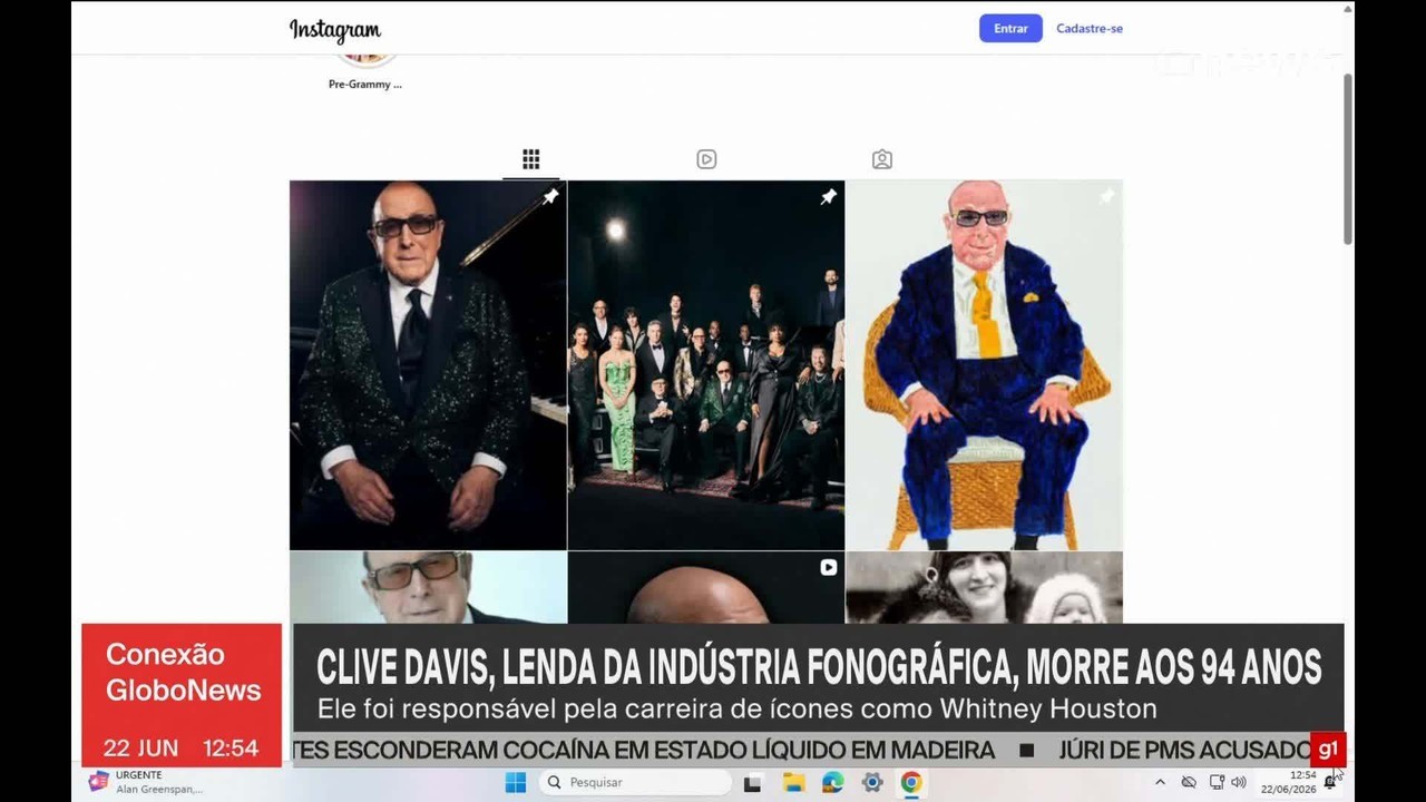 Clive Davis, produtor que lançou Whitney Houston e Bruce Springsteen, Clive Davis, produtor que lançou Whitney Houston e Bruce Springsteen, morre aos 94 anos
