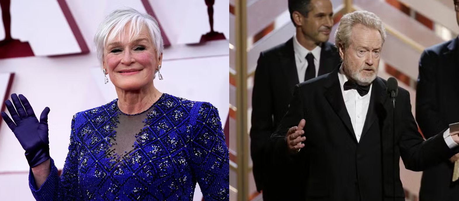 Glenn Close e Ridley Scott, que nunca ganharam um Oscar, Glenn Close e Ridley Scott, que nunca ganharam um Oscar, vão receber prêmios honorários