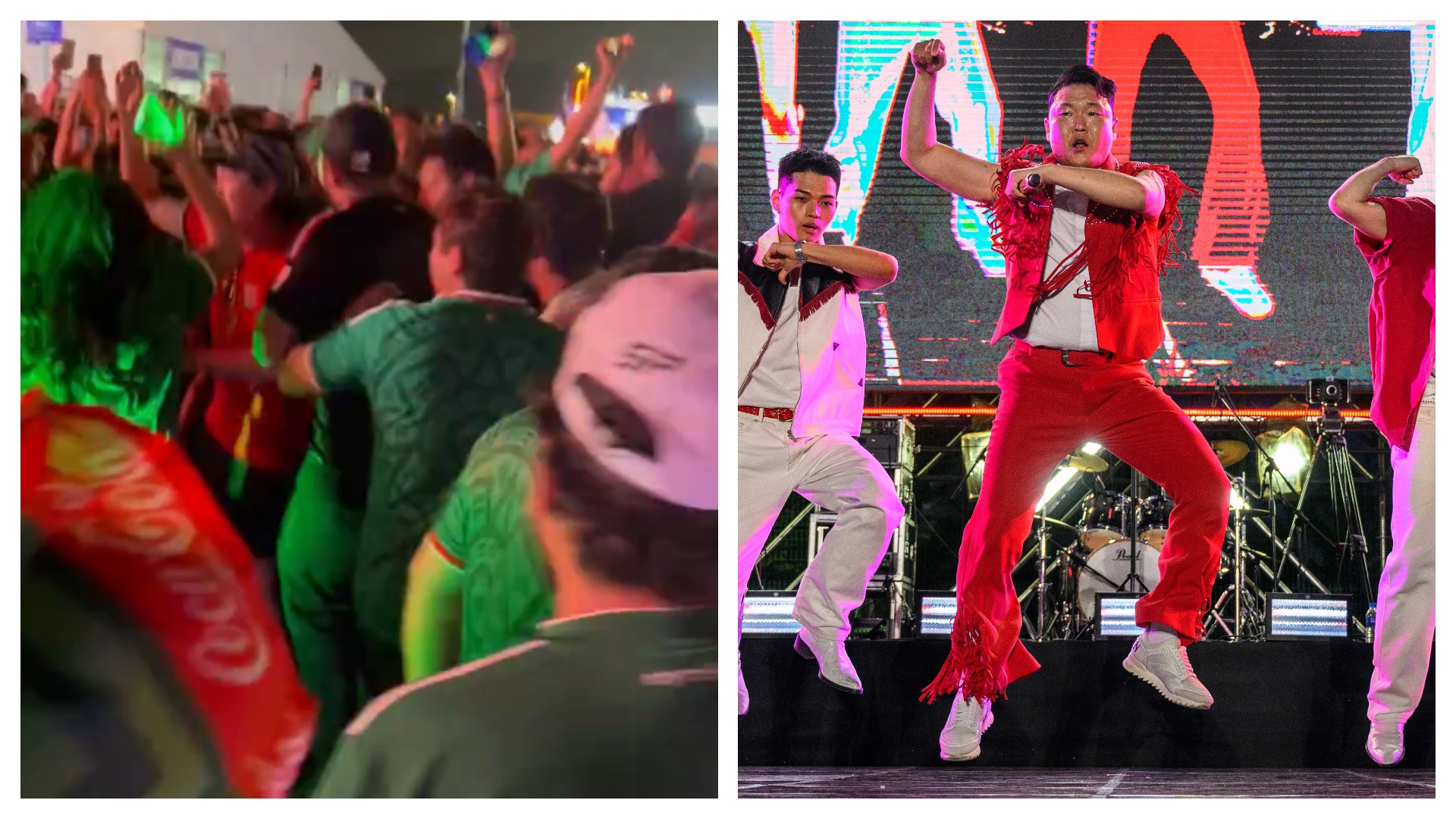 VÍDEO: após vitória da Coreia do Sul na Copa, torcedores mexicanos dançam ao som do fenômeno do K-pop 'Gangnam Style'