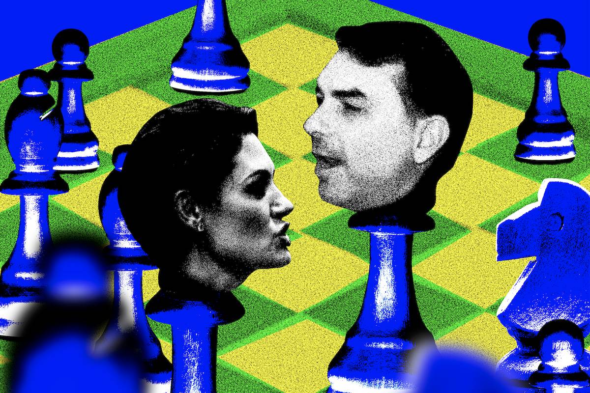 Aparente conflito entre Michelle e Flávio é método de mobilização Aparente conflito entre Michelle e Flávio é método de mobilização do bolsonarismo