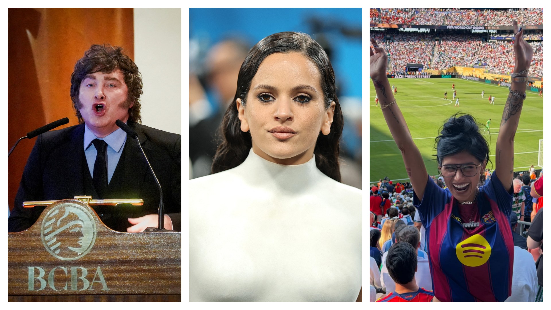 Argentina x resto do mundo: derrota na Copa vira guerra Argentina x resto do mundo: derrota na Copa vira guerra entre argentinos e artistas estrangeiros, de Mia Khalifa a Rosalía