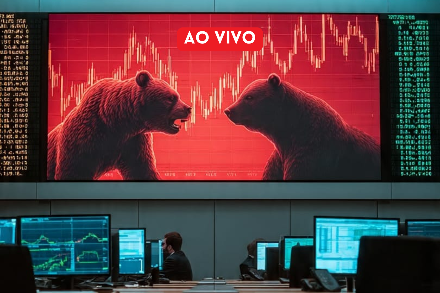Ibovespa Hoje Ao Vivo: Bolsa cai com nova tarifa dos EUA sobre o Brasil