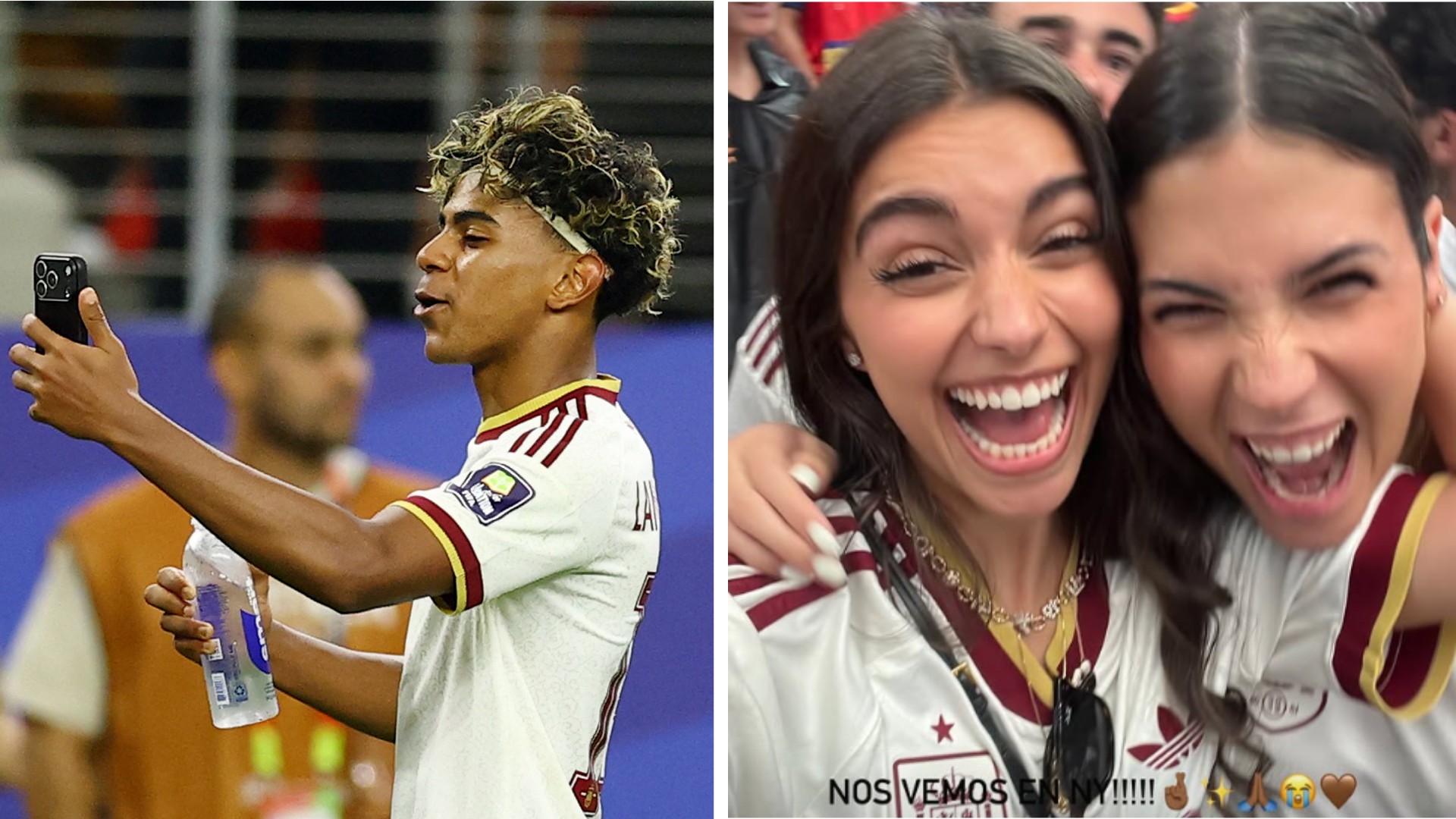 Namorada de Lamine Yamal celebra classificação da Espanha pra final Namorada de Lamine Yamal celebra classificação da Espanha pra final da Copa: 'Nos vemos em NY'