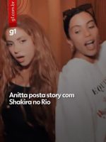 'Choka Choka': Anitta vai cantar com Shakira no Rio e posta vídeo de 'ensaio' no Copacabana Palace