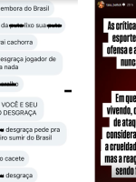 Esposa de Raphinha desabafa após ataques e expõe mensagens ofensivas Esposa de Raphinha desabafa após ataques e expõe mensagens ofensivas nas redes