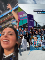 Famosos e esposas de jogadores argentinos comemoram resultado Famosos e esposas de jogadores argentinos comemoram resultado