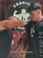 Gabriel Ganley recebeu aplicação de anabolizante de Léo Stronda em vídeo nas redes; influenciador diz estar arrependido